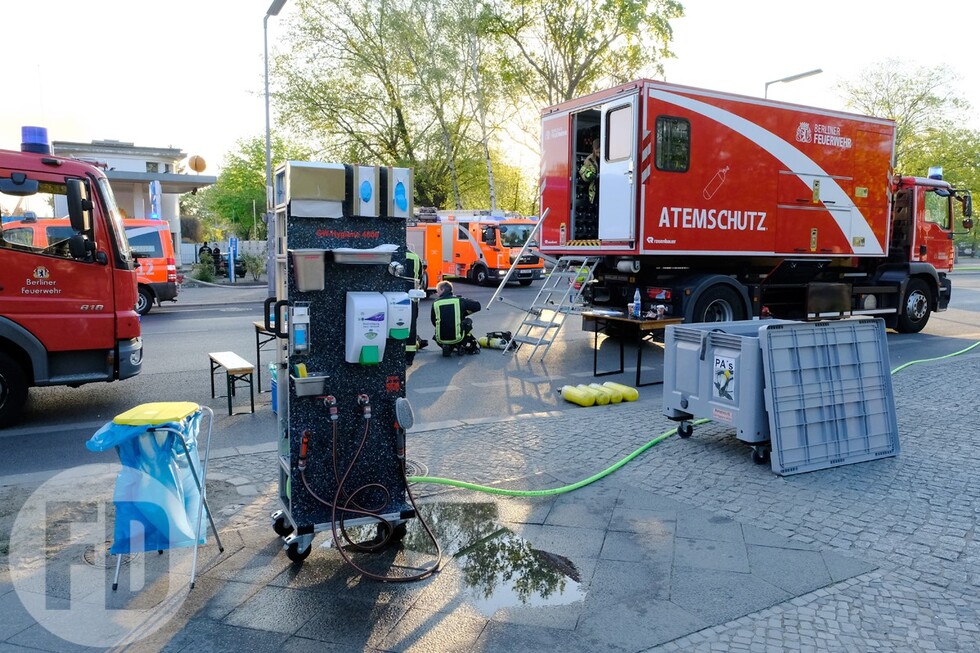 GW-Hygiene an der Einsatzstelle