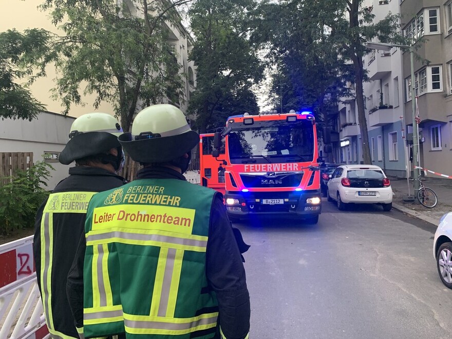 Drohnenteam startet Jungfernflug