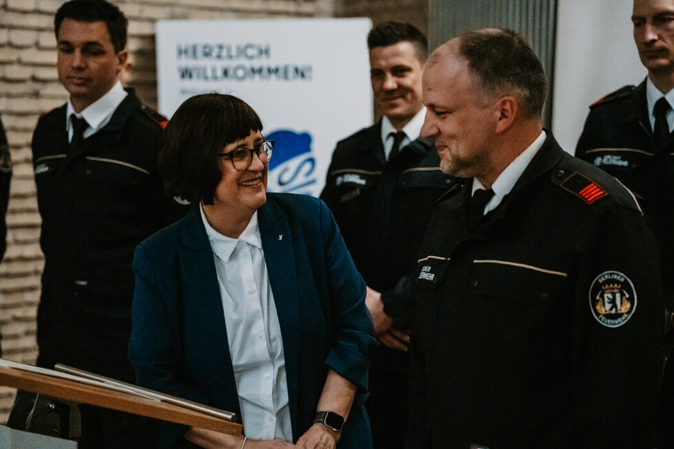 Ehrung verdienter Berliner Polizei- und Feuerwehrsportlerinnen und -sportler 2025