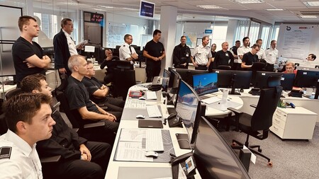 Einberufener Stab Feuerwehr