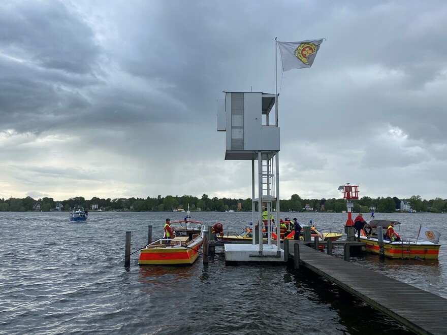 Wasserrettungsstation am Zeuthener See