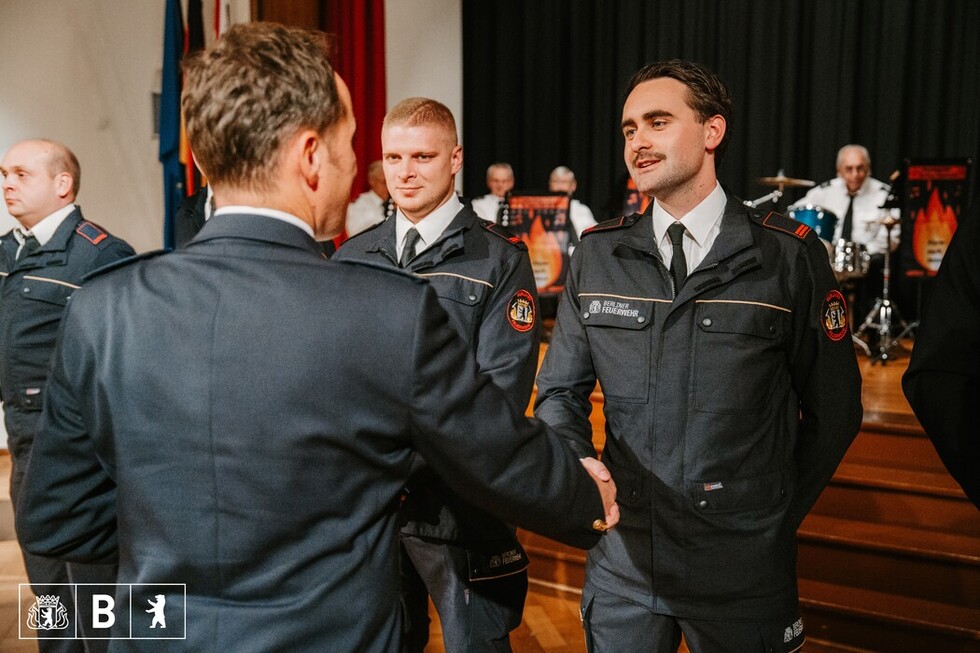 Ehrung mit dem Feuerwehr- und Katastrophenschutz-Ehrenzeichen der Stufe 1