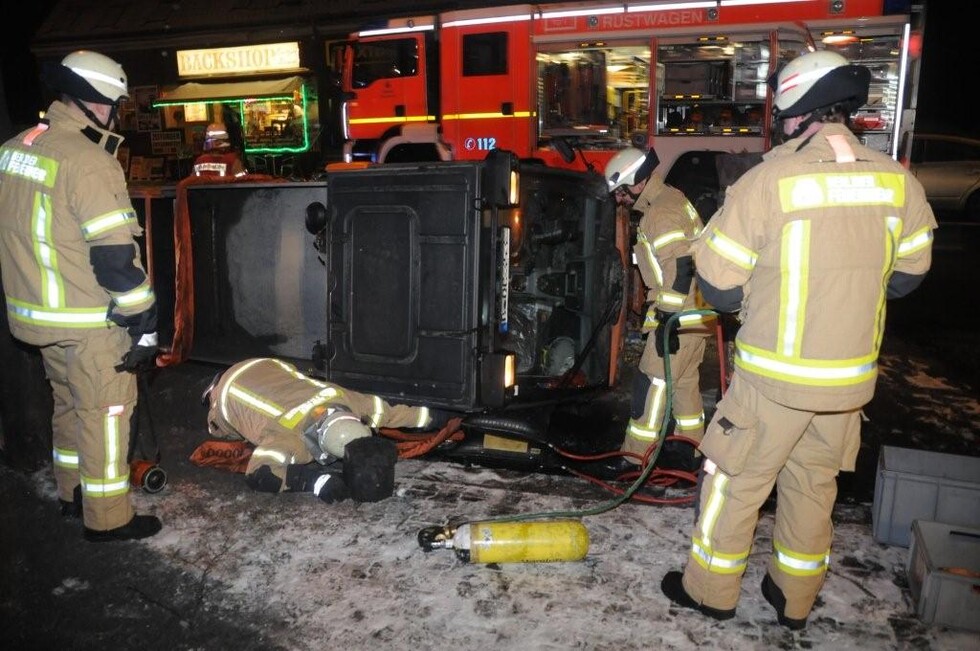 Einsatz von Hebekissen