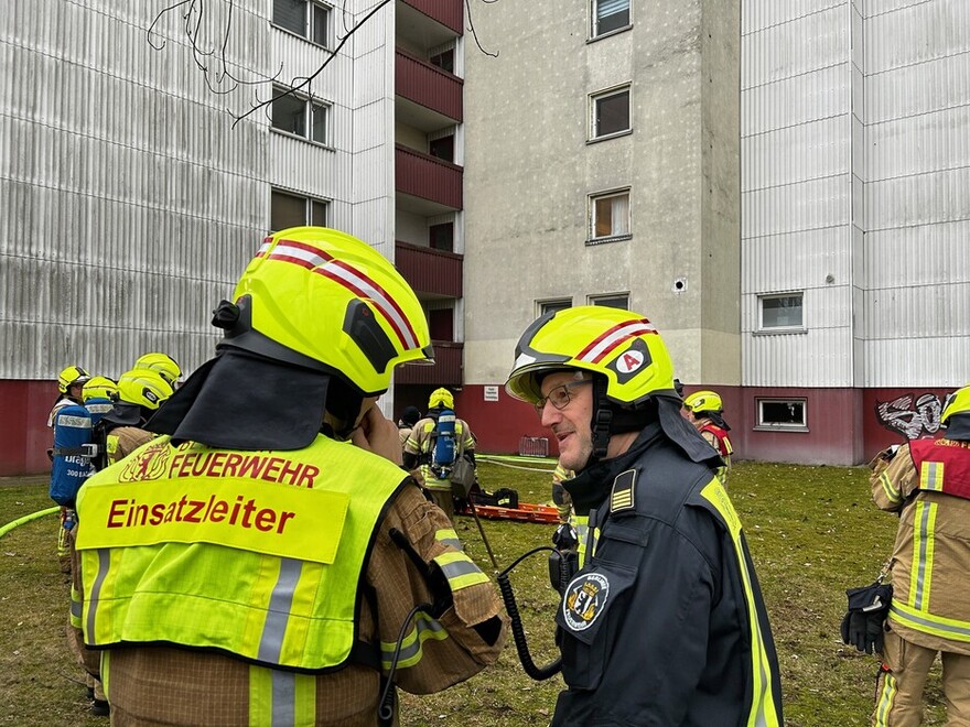 Einsatzleiter und A-Dienst