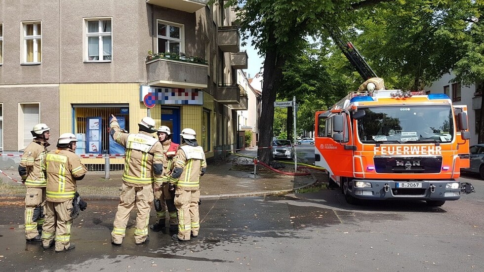 Brand im Dachgeschoss