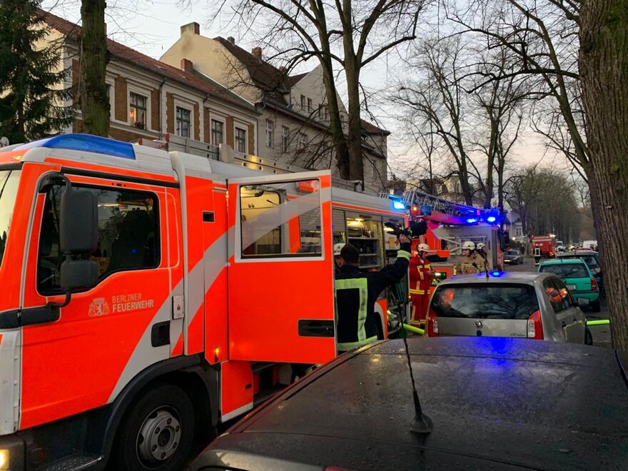 Brand in Lichterfelde