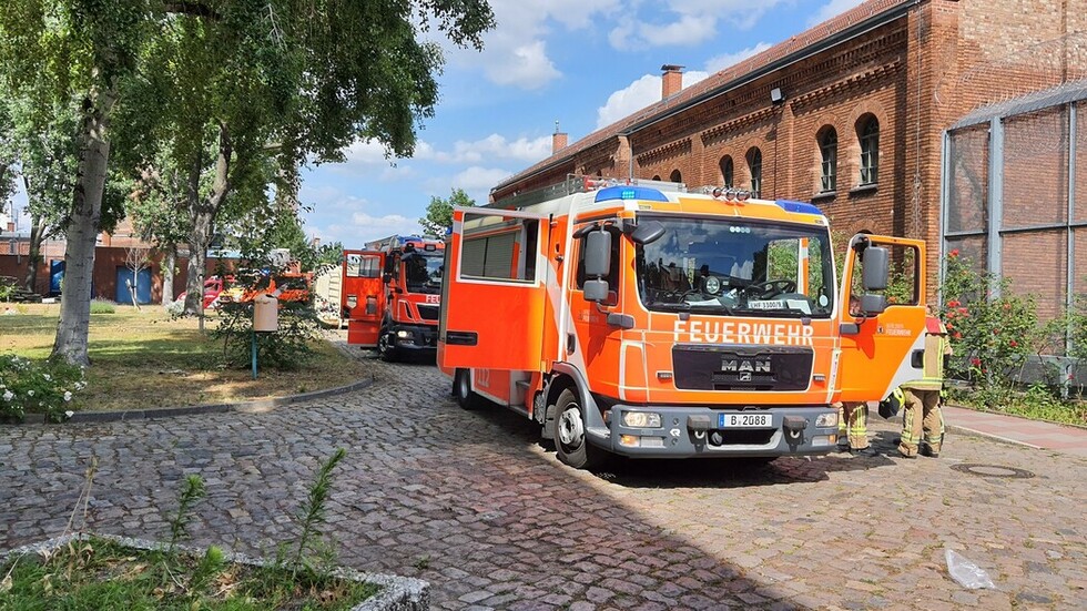 LHF der Lehrfeuerwache auf der Einsatzstelle