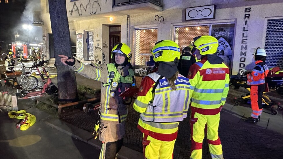 Einweisung durch den Einsatzleiter