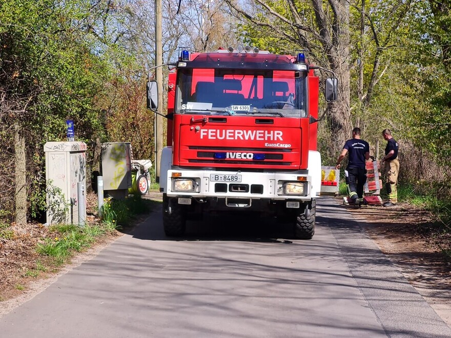 Schlauchwagen (SW) 2000 der Freiwilligen Feuerwehr