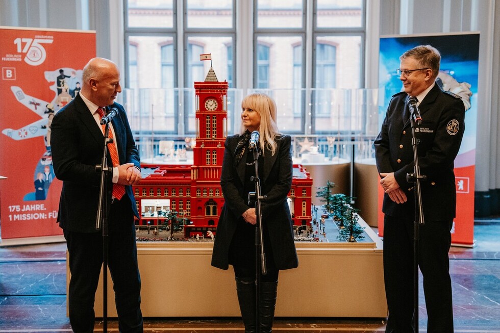 Auftakt des Jubiläumsjahres „175 Jahre Berliner Feuerwehr“ 