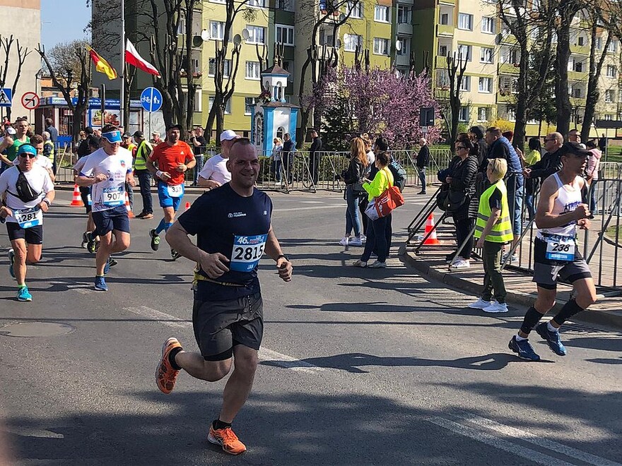 Jan Oriwol bei Lauf
