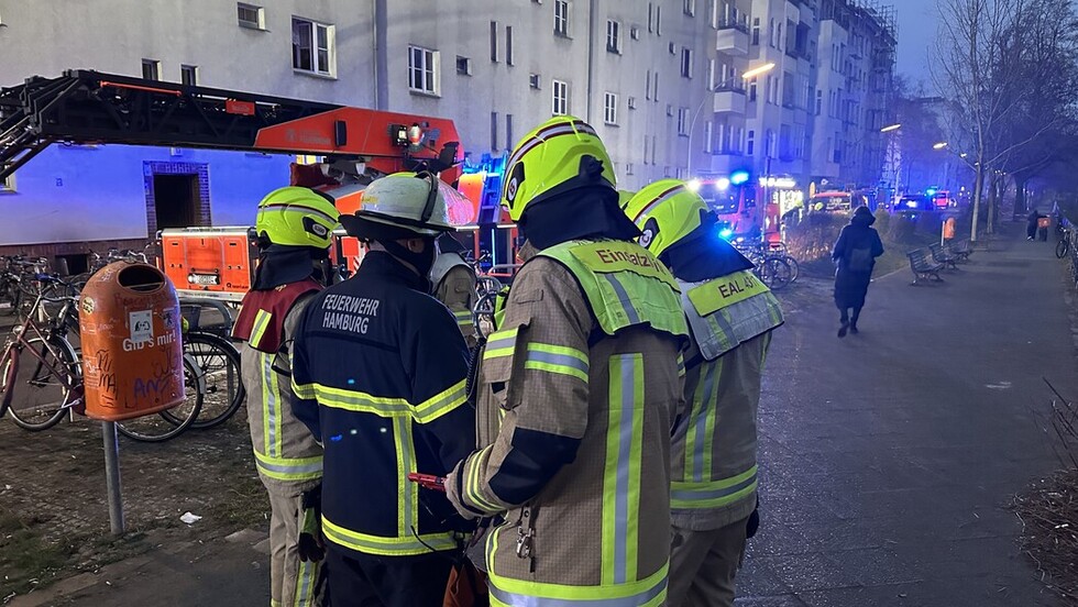 Lagebesprechung am Einsatzort