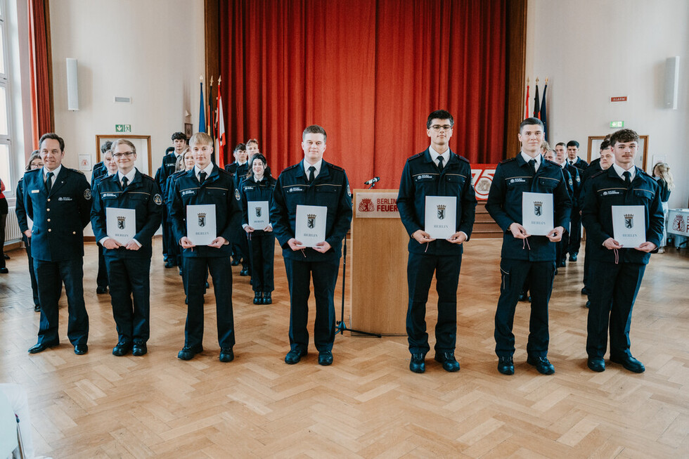 Ernennungen und Beförderungen bei der Berliner Feuerwehr