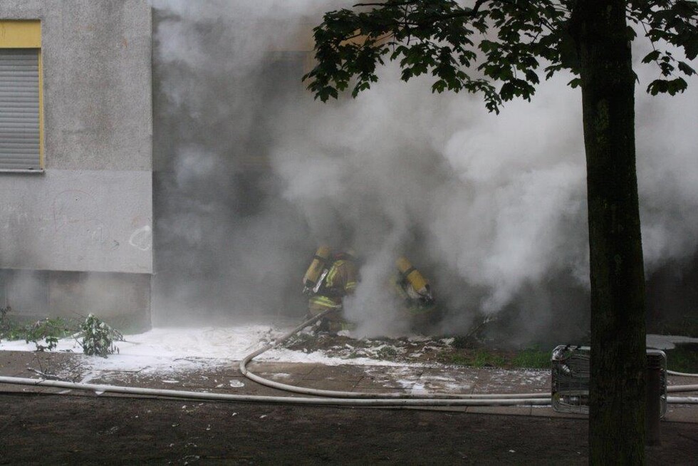 Brandbekämpfung im Innen- und Außenangriff