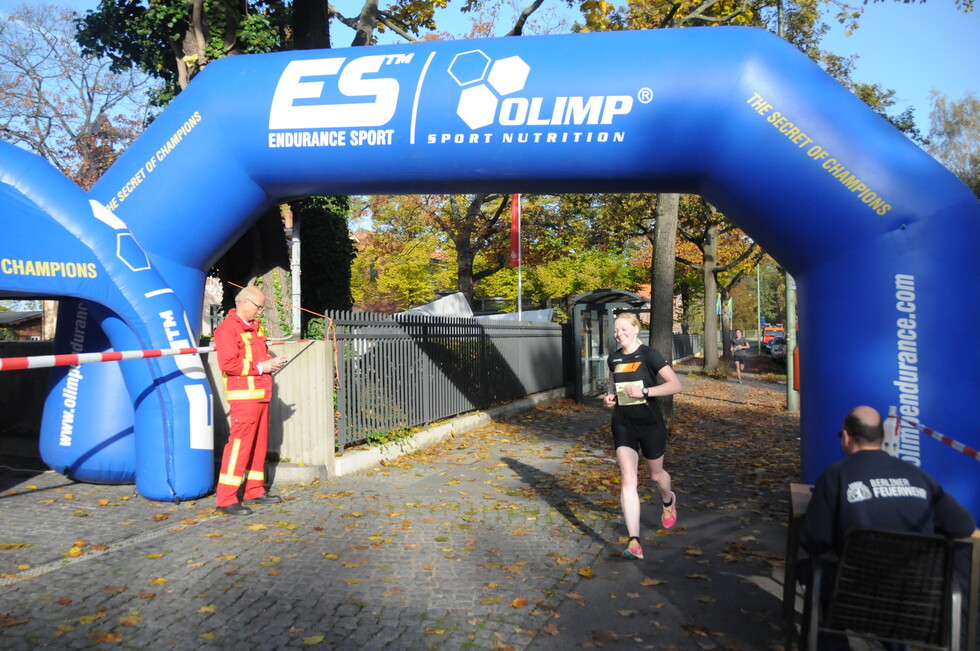 Zieleinlauf Jennifer Weigt