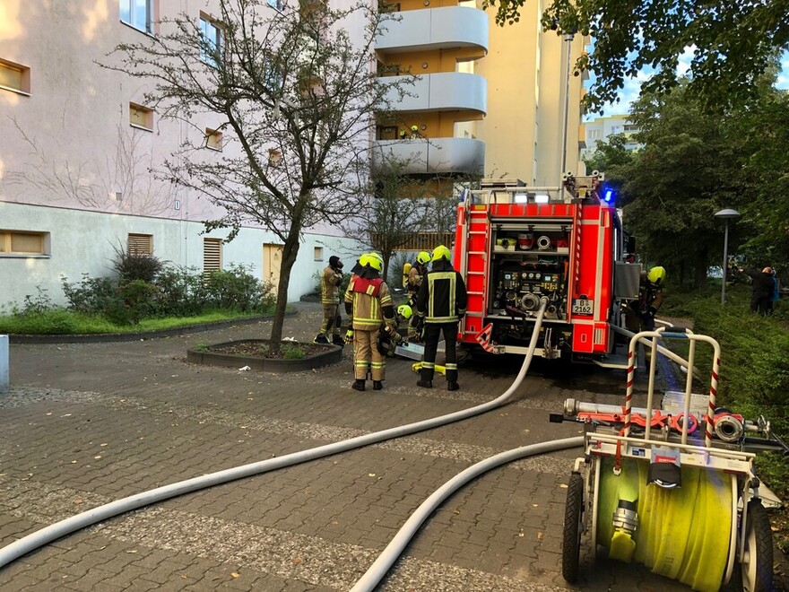 Fahrzeug an der Einsatzstelle