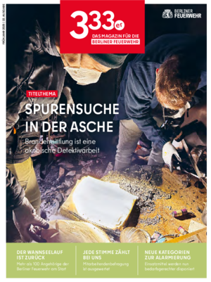 Titelseite von 333er Frühjahr 2025