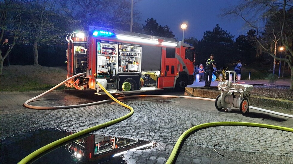 LHF der FF Staaken an der Einsatzstelle