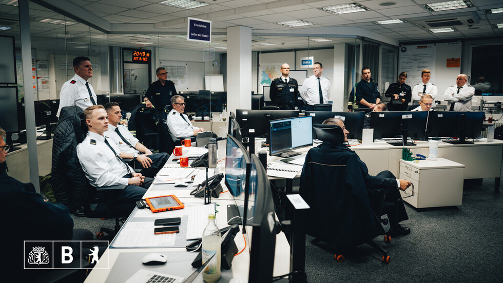 Silvesternacht 2025/2026  bei der Berliner Feuerwehr