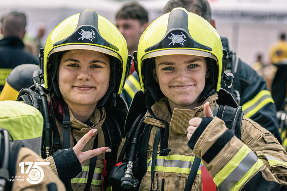 14. Berlin Firefighter Stairrun im 175. Jubiläumsjahr der Berliner Feuerwehr
