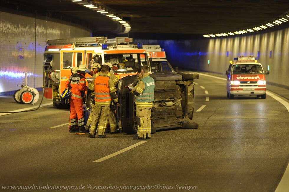 Übung im Tunnel