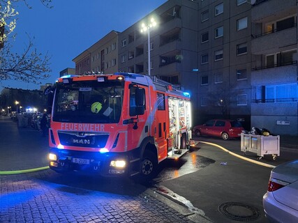 LHF an der Einsatzstelle