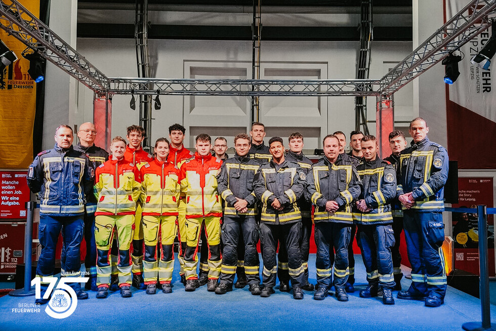 Nachwuchskräfte der Berliner Feuerwehr gingen bei den Fire & Rescue Games an den Start.