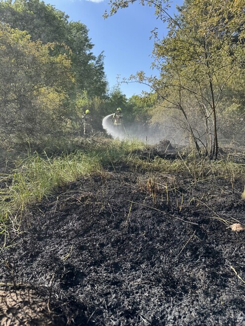 Brandbekämpfung mit C-Strahlrohr