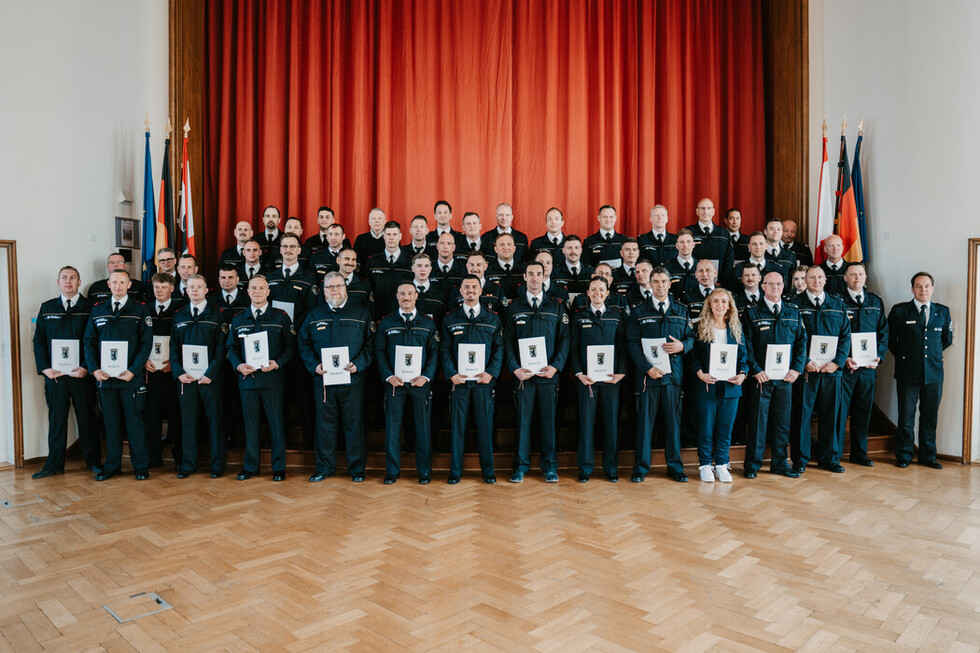 Ernennungen und Beförderungen bei der Berliner Feuerwehr