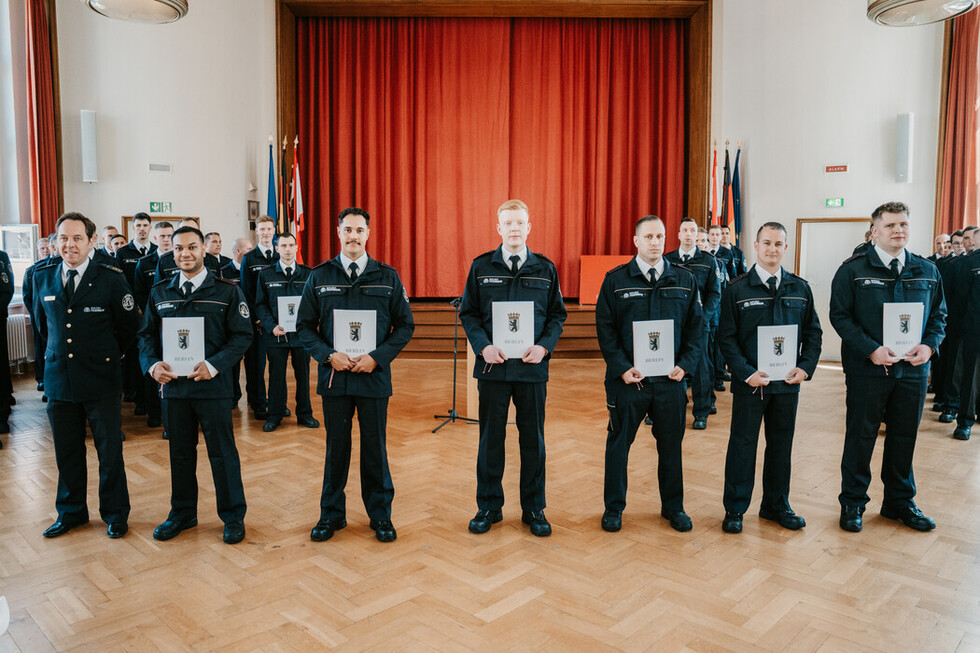 Ernennungen und Beförderungen bei der Berliner Feuerwehr