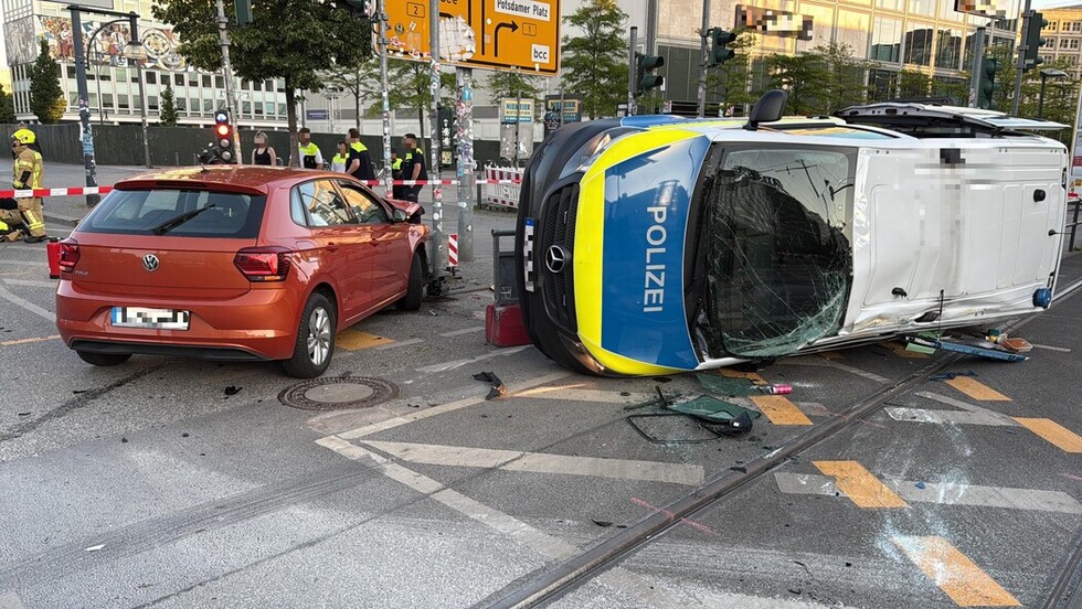 Einsatzstelle in Mitte