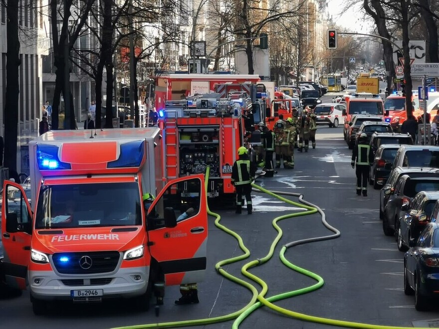 Überblick über die Einsatzstelle 