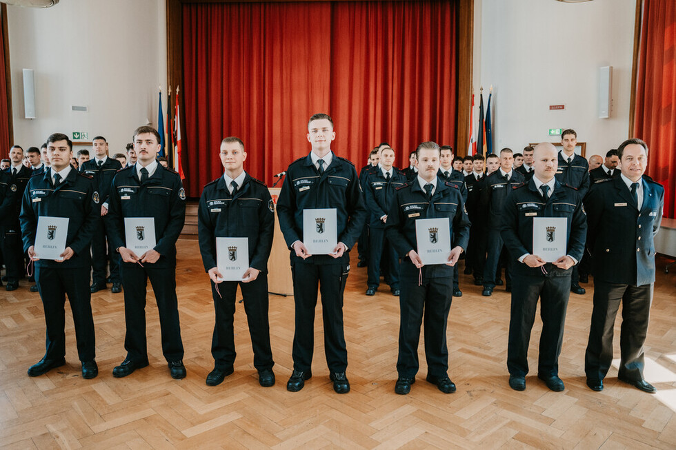 Ernennungen und Beförderungen bei der Berliner Feuerwehr