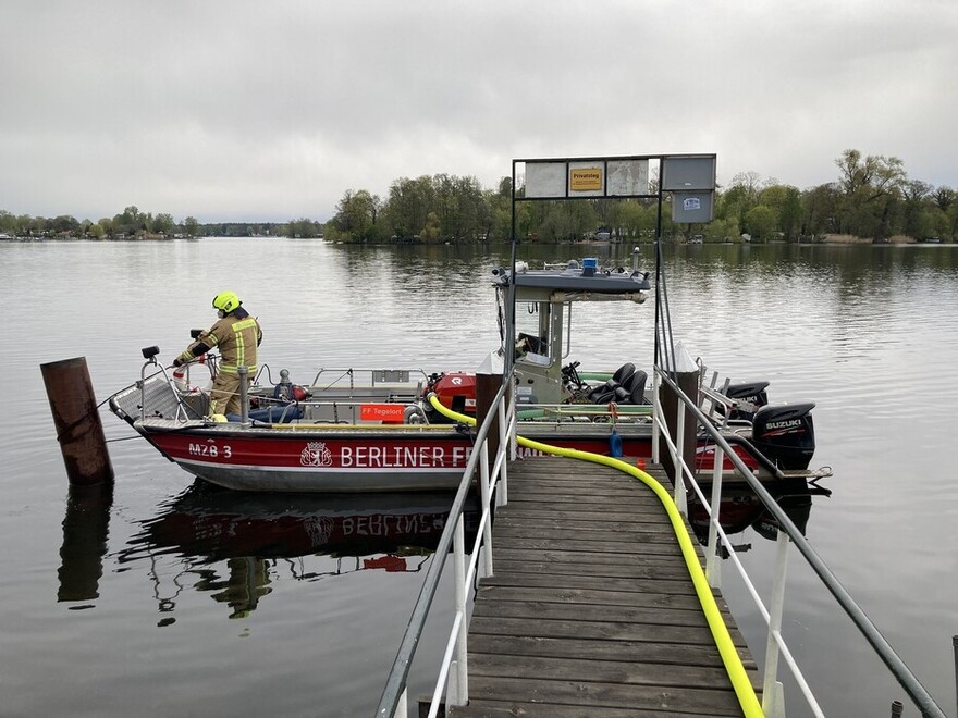 Mehrzweckboot der FF Tegelort