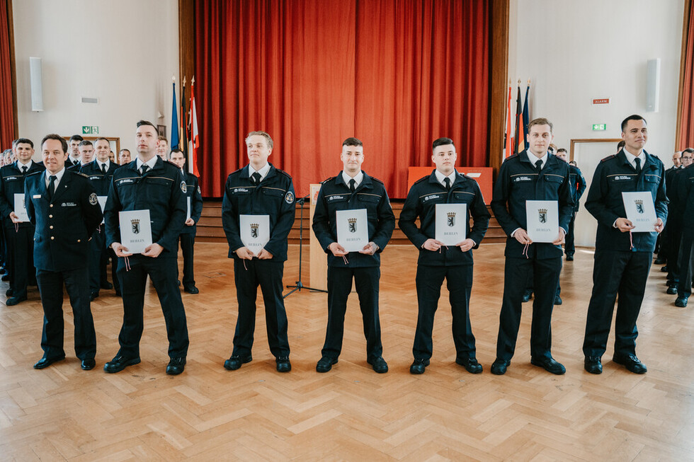 Ernennungen und Beförderungen bei der Berliner Feuerwehr