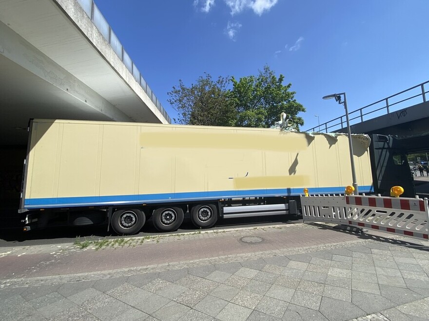 LKW nach der Befreiung