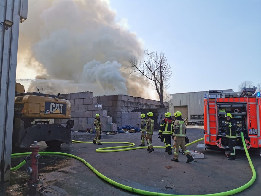 LHF an der Einsatzstelle