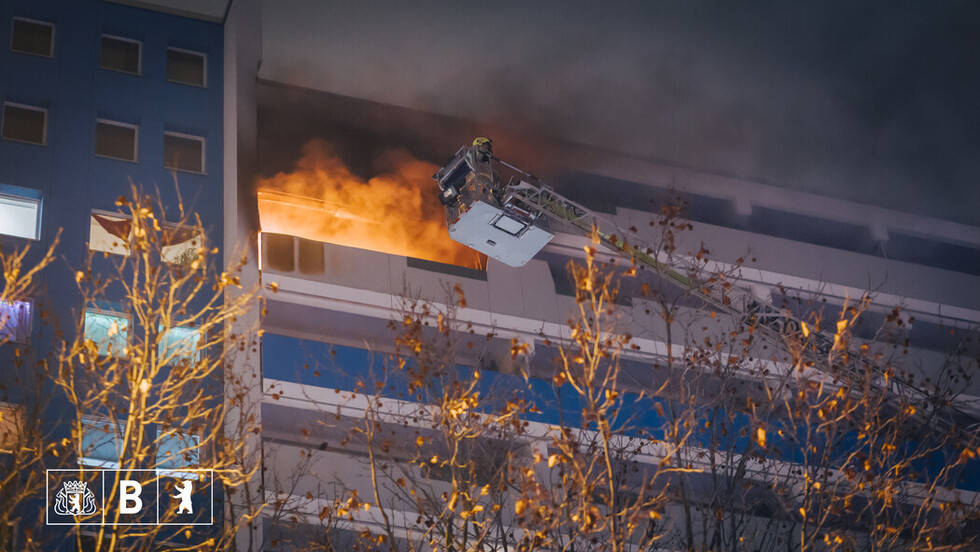 Silvesternacht 2025/2026  bei der Berliner Feuerwehr