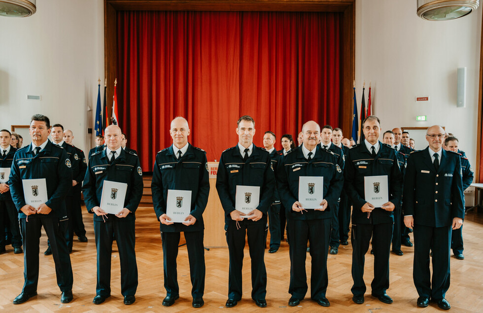 Ernannte und beförderte Dienstkräfte