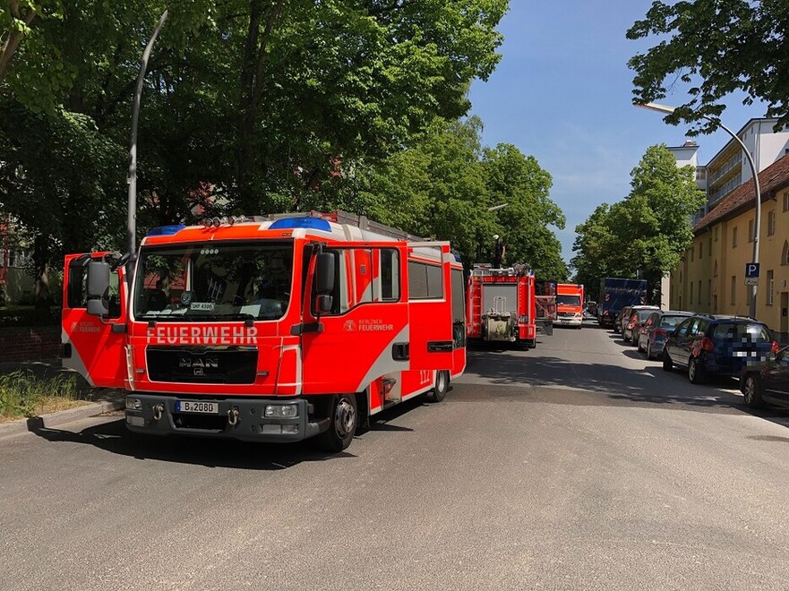 Übersicht über die Einsatzstelle