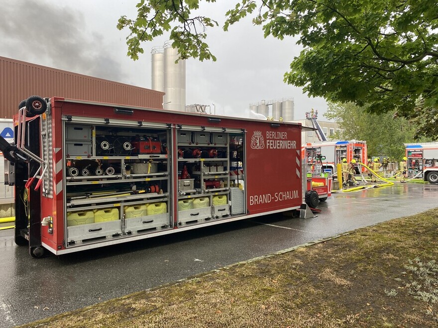 Abrollbehälter Brand-Schaum