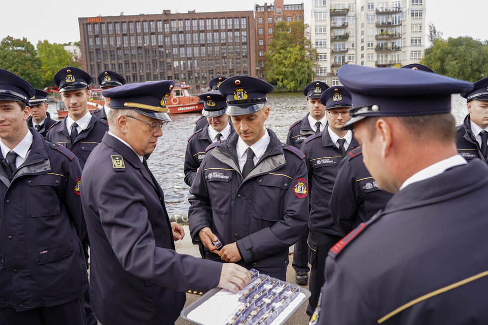 Willkommen bei der Freiwilligen Feuerwehr - Landesbranddirektor begrüßt die zukünftigen Kameradinnen und Kameraden