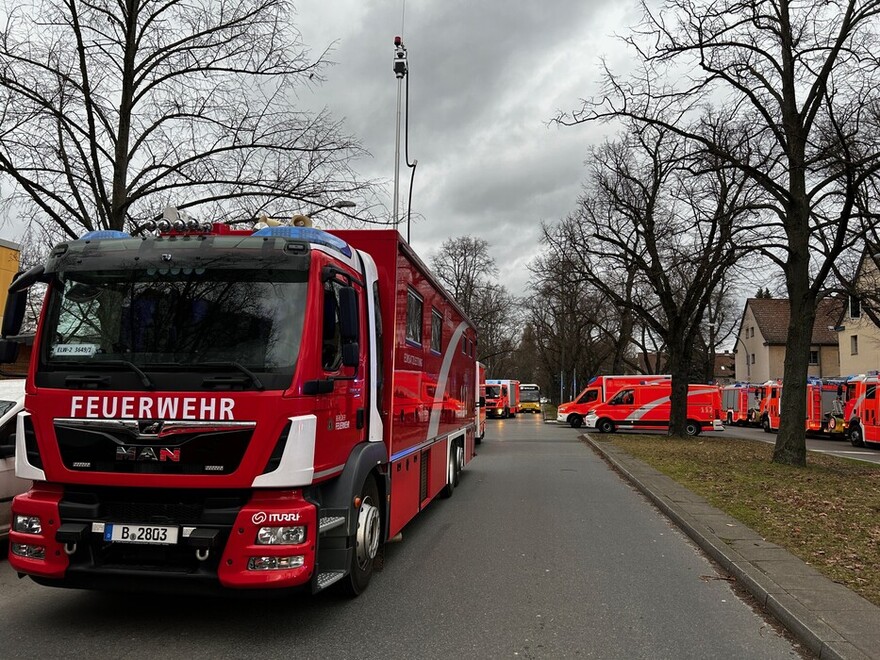 ELW 2 als örtliche Einsatzleitung