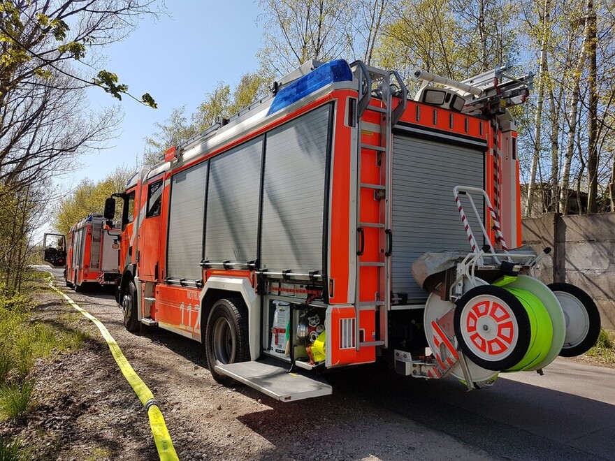 Löschhilfefahrzeuge (LHF) der Lehrrettungswache (LFW)