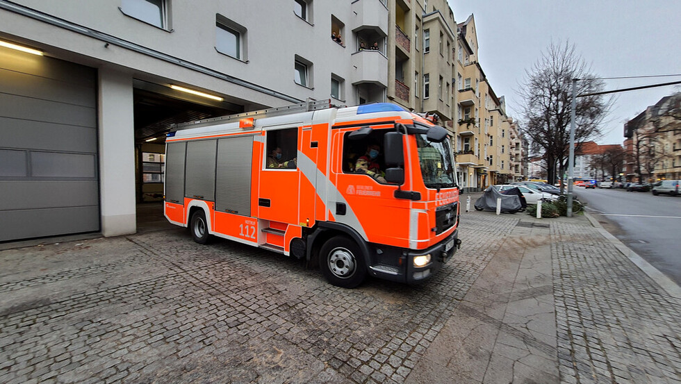 Erster Einsatz für das LHF-LFW 3300/9, so die interne Bezeichnung des neuen Fahrzeuges.