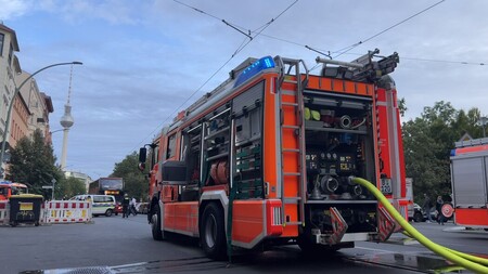 LHF an der Einsatzstelle