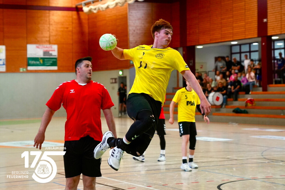 Berliner Feuerwehr erreicht dritten Platz bei der 23. Deutschen Meisterschaft im Hallenhandball