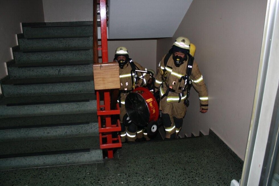 Drucklüfter kommt zum Einsatz