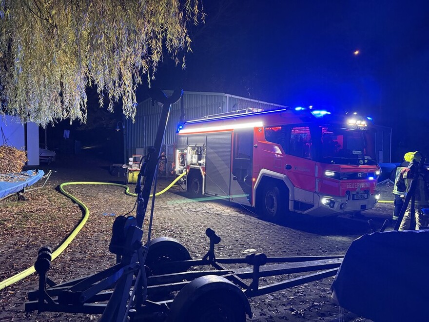 LHF an der Einsatzstelle