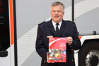 Landesbranddirektor Dr. Homrighausen mit dem Jahresbericht 2020